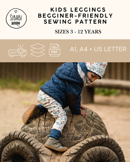 Chandler Kids Easy Leggings - Beginner-Friendly (3-12Y)